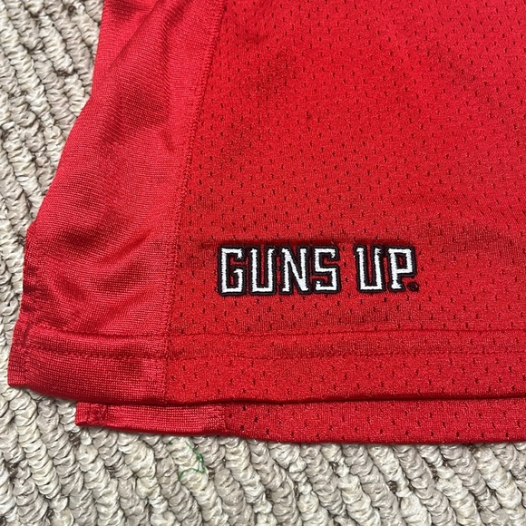 Texas Tech Under Armour #1 Jersey & Vintage  NCAA Embroidered Mascot Hat - Picture 3 of 12